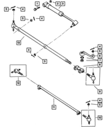 68053860AA - Steering: Steering Linkage Damper for Mopar Image