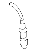 22906262BG - Emission System: Rear Oxygen Sensor for Volkswagen Image