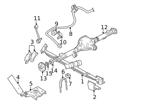 Axle Housing for 1999 Ford Explorer #0