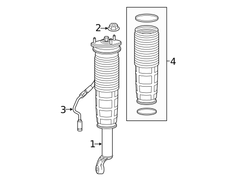 Shocks & Components for 2019 Mercedes-Benz S 560 #4