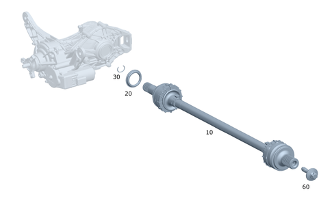 Axle Shaft for 2020 Mercedes-Benz A35 AMG #0