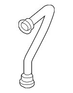 97011302210 - Emission System: Air Hose for Porsche: Panamera Image