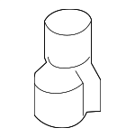 95810721300 - Emission System: Evaporative Emissions System Line Adapter for Porsche: Cayenne, Panamera Image