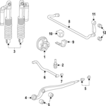 4633202300 - : Shock Absorber for Mercedes-Benz Image