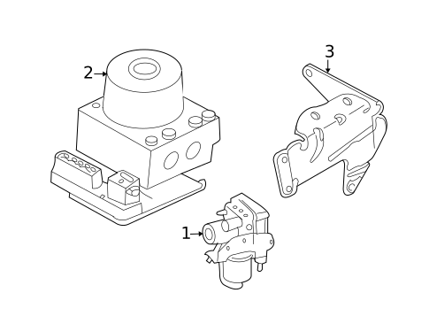 Anti-Lock Brakes for 2010 Mercury Mariner #2