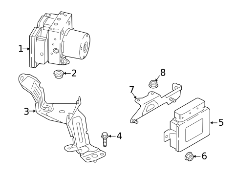 ABS Components for 2017 Mazda MX-5 Miata #0