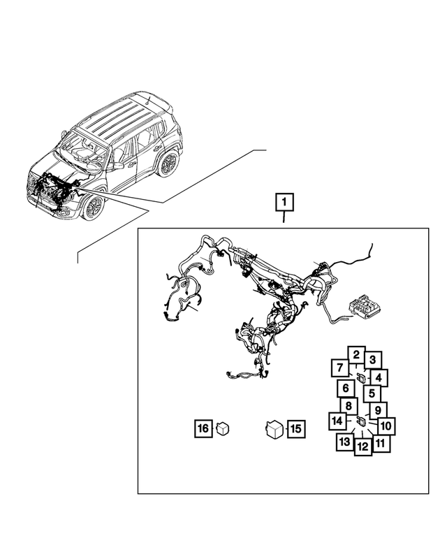 68113016AA - Electrical: Mini Fuse for Mopar Image
