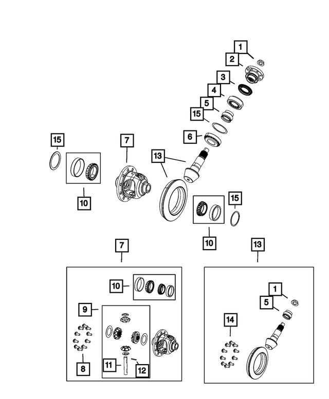 68396634AB - Differential and Drive Line: Drive Pinion Seal for Mopar Image image