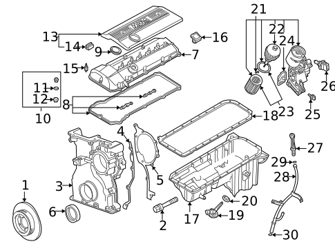 Filters for 2002 BMW 530i #1