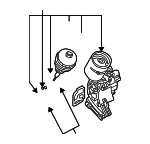 11421713838 - Engine: Oil Filter Housing for BMW Image