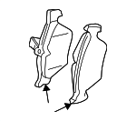 34216762871 - : Brake Pads Rear for Mini: Cooper Image