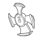 38611PAAA01 - : Fan Blade for Honda: Accord, CR-V, Odyssey, Prelude, S2000 Image