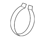 99634729305 - Steering: Boot Clamp for Porsche: 911, Boxster, Cayman Image