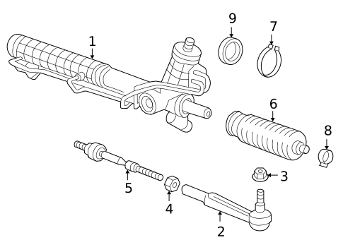 Steering Gear & Linkage for 2013 Porsche 911 #0