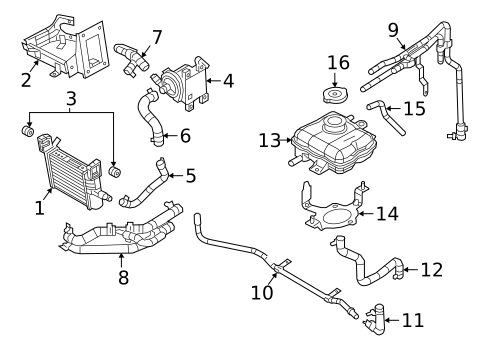 Radiator & Components for 2023 Dodge Charger #0