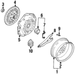 1345320010 - : Ring Gear for Lexus: SC300 Image