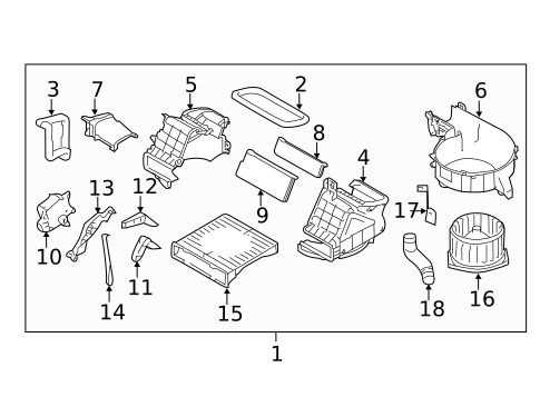 Blower Motor & Fan for 2008 Subaru Impreza #0