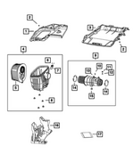 6514711AA - : Hose Clamp for Ram: 1500 Image