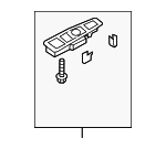 LJ7Z14524AD - Body: Switch Bezel for Lincoln: Corsair Image