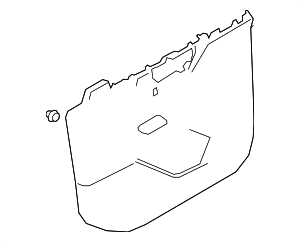LJ7Z7823943EE - : Door Trim Panel for Lincoln: Corsair Image