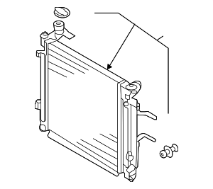25310C1150 - : Radiator for Kia: Optima Image