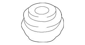 253332P000 - : Radiator Assembly Mount Bracket for Kia: Optima, Sorento Image