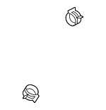 253312P044 - Cooling System: Upper Hose Clamp for Kia: K900, Niro, Optima, Rio, Sedona, Sorento, Soul, Sportage, Stinger Image