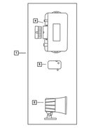 4886261AB - Mopar Accessories - Component Parts: Shock Sensor for Mopar Image