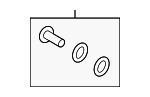 58580CU000 - Body: Power Booster Retainer Assembly for Hyundai Image image