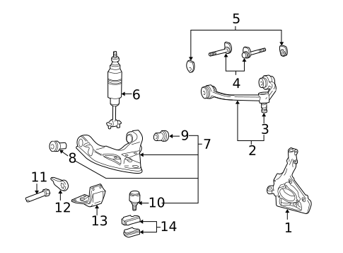 KAC Front & Rear Catalytic Converter Set For 2001-2005 Ford Explorer Sport & Sport Trac 4.0L