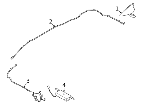Antenna & Radio for 2023 Hyundai Santa Cruz #0