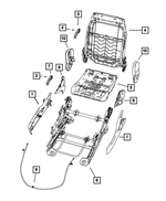 1FK30XDVAC - : Seat Cushion Shield, Inboard for Chrysler: Sebring | Dodge: Avenger Image
