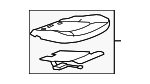22739283 - Body: Seat Cushion Pad for Cadillac: CTS Image