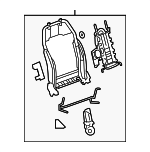 25804612 - Body: Frame Assembly for Cadillac: CTS Image