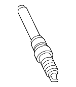 0001590500 - : Spark Plug                               for Mercedes-Benz Image
