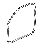 15824088 - Body: Weather-strip On Body for Chevrolet: Cobalt | Pontiac: G5 Image