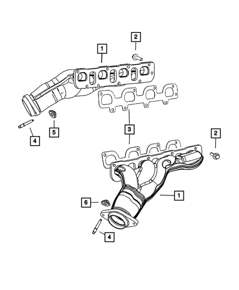 Manifolds and Vacuum Fittings for 2020 Dodge Challenger #0