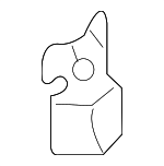 3B0839833E - Body: Rod Bellcrank for Volkswagen: Golf, Jetta, Passat Image