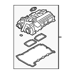 11127588418 - Engine: Valve Cover Gasket Set for BMW Image