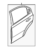 96942268 - Body: Door Shell for Chevrolet: Aveo Image
