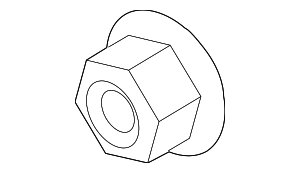 626184R000 - : Strut Nut for Kia: Carnival, EV6, EV9, K5, Optima, Sedona, Sorento, Telluride Image