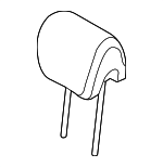 887003R510GXR - Body: Headrest for Kia: Cadenza Image