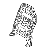884013R510 - Body: Seat Back Frame for Kia: Cadenza Image