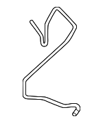 3B0201946C - Emission System: Pressure Tube for Volkswagen Image