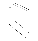 685963NF0B - : 2018-2019 Nissan LEAF - Glove Box Mask for Nissan: LEAF Image