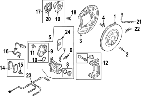 Brake Components for 2021 Audi RS7 Sportback #2