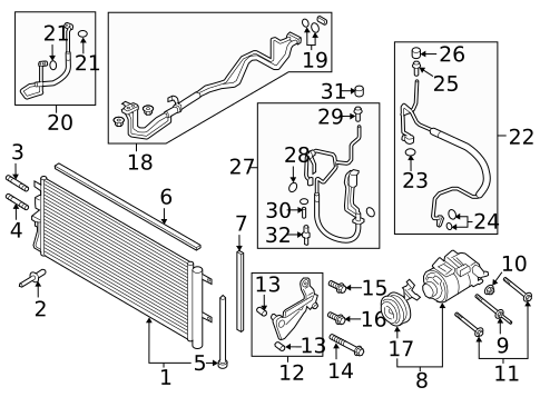 A/C Flow Restrictors for 2017 Lincoln MKZ #0