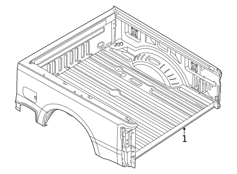 Box Assembly for 2024 Ford F-450 Super Duty #0