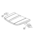 1TP80GS4AA - Exterior Ornamentation: Decal, Right for Mopar Image