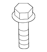 9010906334 - Electrical: Headlamp Assembly Upper Bolt for Toyota: Land Cruiser Image